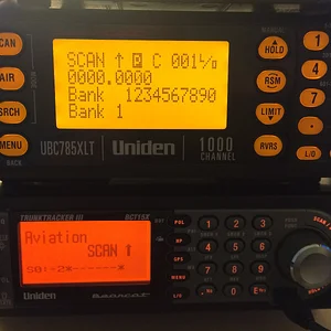 Uniden UBC785XLT and Uniden BCT15X